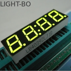 Affichage à LED Rouge de segment du chiffre 7 du jaune 4 pour l'horloge 500mm de minuterie