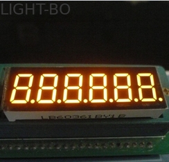 Ambre alphanumérique d'affichage à LED 6 de segment continu du chiffre 7 0,36 pouces