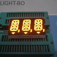 Affichage à LED Superbe de segment du chiffre 14 de l'ambre 3 0,56 pouces pour l'indicateur de Digital