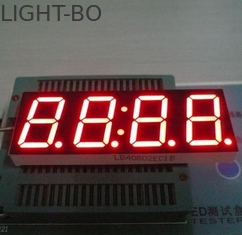 4 cathode commune d'affichage menée par segment lumineux élevé du chiffre sept 0,80 pouces