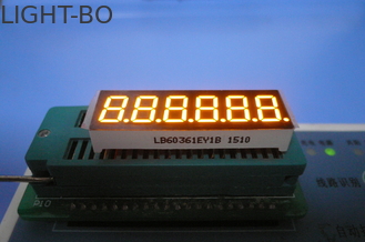 Affichage à LED De 7 segments ambre ultra lumineux de 0,36 pouces pour les échelles électroniques