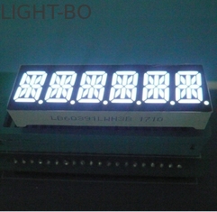 Six supports faciles d'intensité lumineuse de matrices de l'affichage à LED De segment du chiffre 14 80-100mcd/