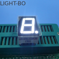 0,56&quot; intensité 100-120mcd lumineuse ultra blanche commune d'affichage de segment de l'anode 7 de chiffre simple