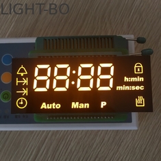 affichage à LED Fait sur commande de hauteur du caractère de 10.7mm ultra ambre pour la minuterie de four de Digital