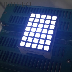 Cathode ultra blanche carrée de colonne d'anode de rangée d'affichage à LED de matrice de points 5x7 Pour l'indicateur d'ascenseur