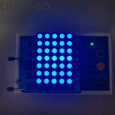 14 affichage à LED bleu lumineux des goupilles 635nm 100mcd 5x7 Dot Matrix