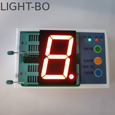 7 affichage à LED simple de chiffre du segment 1.8in 80mW 635nm 35mcd