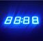 Segment pur du chiffre 7 de l'affichage 4 d'horloge du vert LED pour la minuterie industrielle