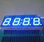 4 affichage d'horloge du segment LED du chiffre 7 cathode commune de taille de 14,2 millimètres pour la minuterie de four à micro-ondes