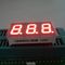 0,39&quot; affichage à LED Commun de segment de l'anode 7 de chiffre de triple pour l'indicateur de panneau d'Intrument