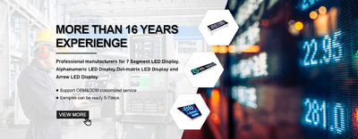 qualité Affichage à LED de 7 segments Usine