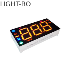 Affichage à LED multicolore adapté aux besoins du client de segment de 3Digit 0,5&quot; sept pour le contrôle de réfrigérateur
