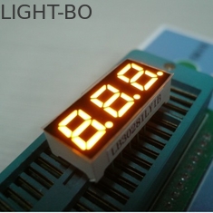 Mini affichage à LED De trois chiffres de 7 segments multiplexant pour le jaune d'indicateur