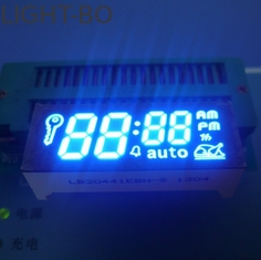 Segment fait sur commande de l'affichage à LED de minuterie bleue de four sept avec la température de fonctionnement 120 degrés