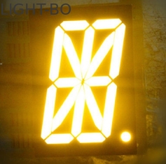 Affichage à LED blanc pur de 16 segments pour des produits de multimédia d'indicateurs de Digital