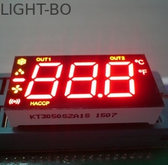 Affichage à LED ultra rouge/du jaune 7 segment Anode commune de 0,5 pouces pour le contrôle de réfrigérateur