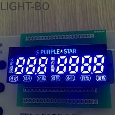 7 coutume d'affichage à LED de segment du chiffre 7 ultra bleue pour le contrôle de température