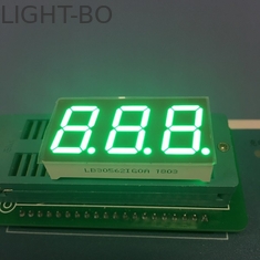 Affichage à LED Pur de segment du chiffre sept du vert 3 0,56&quot; pour le tableau de bord