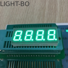 Affichage à LED Pur de segment du vert 7 intensité lumineuse élevée de chiffre de 0,4 pouces 4