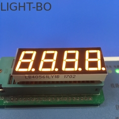 Cathode commune à quatre chiffres d'affichage à LED de 7 segments 0,36 pouces avec tout le genre de couleurs