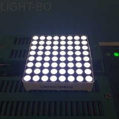Luminosité adapté aux besoins du client d'affichage à LED de matrice de points 8x8 Intense pour le panneau d'affichage d'affichage vidéo