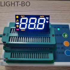 Affichage à LED de segment de 90° PIN Bend Ultra Red /White/ Amber Triple Digit 7 pour le contrôle de température