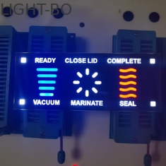 7 GV communs multicolore de cathode de l'affichage à LED de segment 30mcd pour l'aspirateur