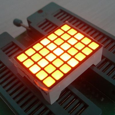 Un bon prix. Jaunissez l'écran carré de 14 bornes LED Matrix, 5x7 LED Matrix imperméable en ligne