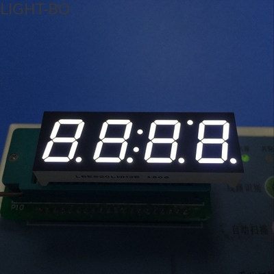 Un bon prix. 4 affichage d'horloge du segment LED du chiffre 7 cathode commune de taille de 14,2 millimètres pour la minuterie de four à micro-ondes en ligne
