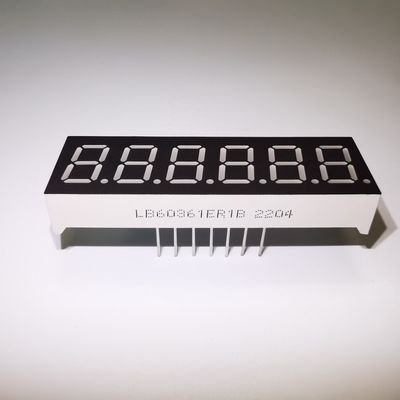 Un bon prix. Corps en plastique affichage LED rouge brillant avec 14,2 mm de hauteur de caractère en ligne