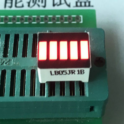 Un bon prix. Couleur rouge Anode à cinq segments LED bar de lumière à segment LED affichage pour batterie en ligne