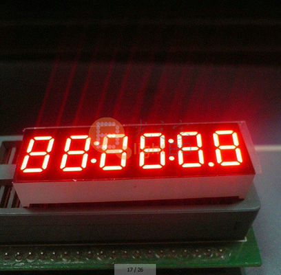 Un bon prix. Affichage d'horloge LED de 6 chiffres avec une longueur d'onde de 515-525 nm et une source d'alimentation électrique en ligne