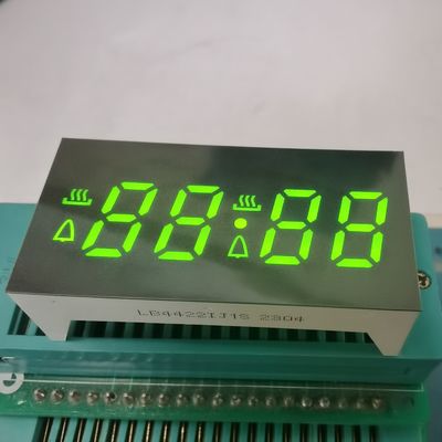 Un bon prix. Affichage à LED à anode jaune-vert personnalisé à 7 segments pour la commande du chronomètre du four en ligne