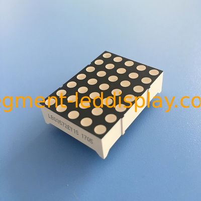 Un bon prix. Affichage à LED DOT Matrix 3 mm jaune super brillant pour les panneaux de signalisation en mouvement en ligne