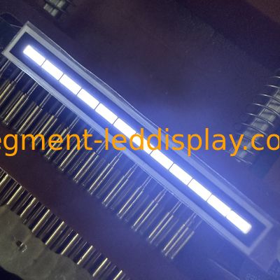 Un bon prix. Écran LED blanc brillant à 12 segments en ligne