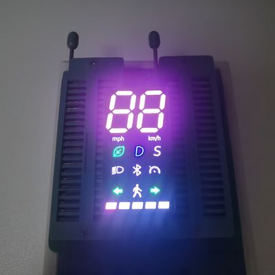 Un bon prix. Affichage à LED bicolore blanc/rouge ultra lumineux à sept segments pour scooter électrique en ligne