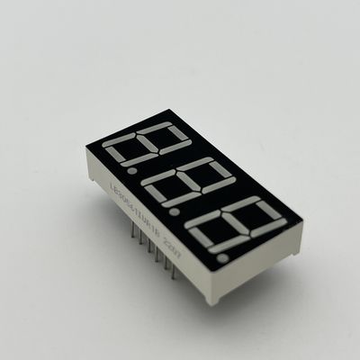 Un bon prix. Affichage LED à surface rouge ultra lumineux à cathode commune 7 segments 3 chiffres 14,2 mm pour le régulateur de température en ligne