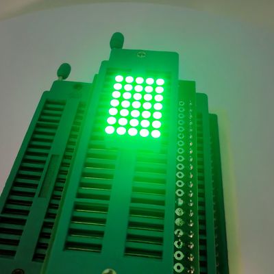 Un bon prix. 0.7 pouces écran vert pur 5X7 DOT Matrix LED en ligne