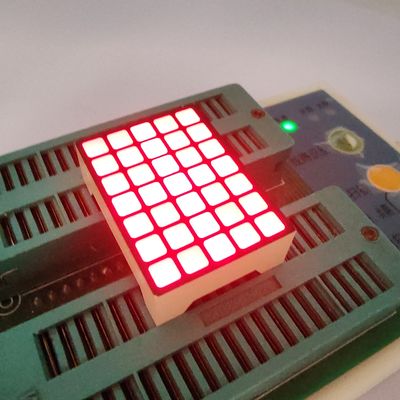 Un bon prix. Écran LED matriciel à points carré 5*7 Super Bright Rouge pour indicateur d'étage d'ascenseur en ligne