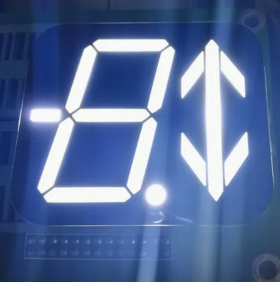 Un bon prix. Ultra-brillant blanc 1,2 pouces 7 segments + Affichage LED à flèche pour l'indicateur de plancher de l'ascenseur 40 * 46mm en ligne