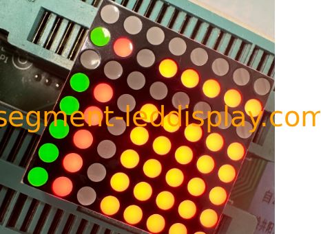 Un bon prix. Affichage LED Performances stables Bicolore Rouge/Vert 3mm Matrice 8*8DOT pour panneaux défilants en ligne