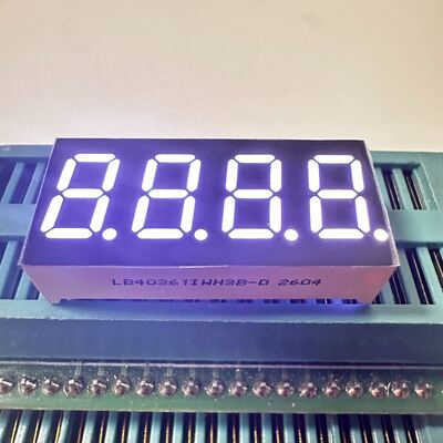Un bon prix. 4 Digit 9.2mm Ultra Bright White Common Anode 7 Segment LED Display for Process Control en ligne