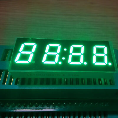 Un bon prix. Pure Green 7 Segment LED Display 0.4 inch 4 Digits Common Anode for Digital Timer  en ligne