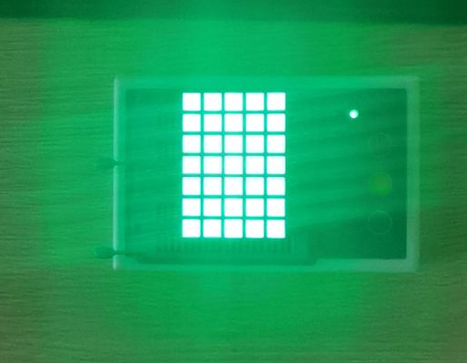 Un bon prix. Colle transparente verte pure d'affichage à LED de 200mcd 5x7 Dot Matrix en ligne