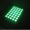 Les lumières pures de matrice de points du vert 5x7 3mm LED déplaçant le message signe