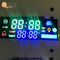 Angle de visualisation large multicolore d'affichage à LED de coutume pour le panneau de commande de minuterie de four