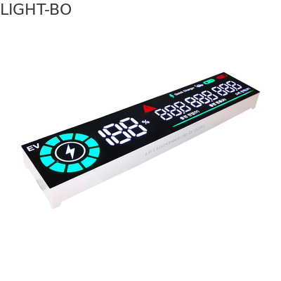 Un bon prix. Anode commune adaptée aux besoins du client de 7 segments module blanc/vert/rouge d'affichage à LED pour le chargeur d'EV en ligne