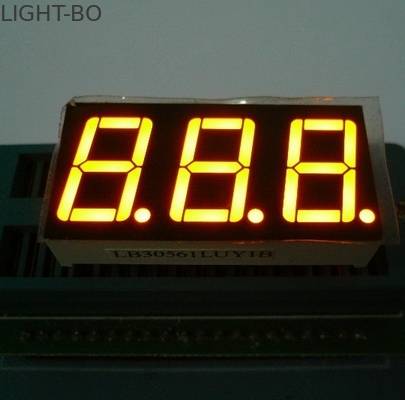 Un bon prix. Couleur triple de jaune d'affichage à LED de segment du chiffre 7 pour le four électrique/micro-onde en ligne