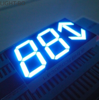 Affichage à LED Fait sur commande de segment du chiffre sept de la flèche 3 pour l'indicateur de position d'ascenseur 0,8 pouces