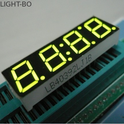 Un bon prix. Affichage à LED Rouge de segment du chiffre 7 du jaune 4 pour l'horloge 500mm de minuterie en ligne